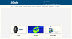 Desktop Screenshot of infinitytyres.com