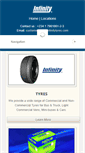 Mobile Screenshot of infinitytyres.com